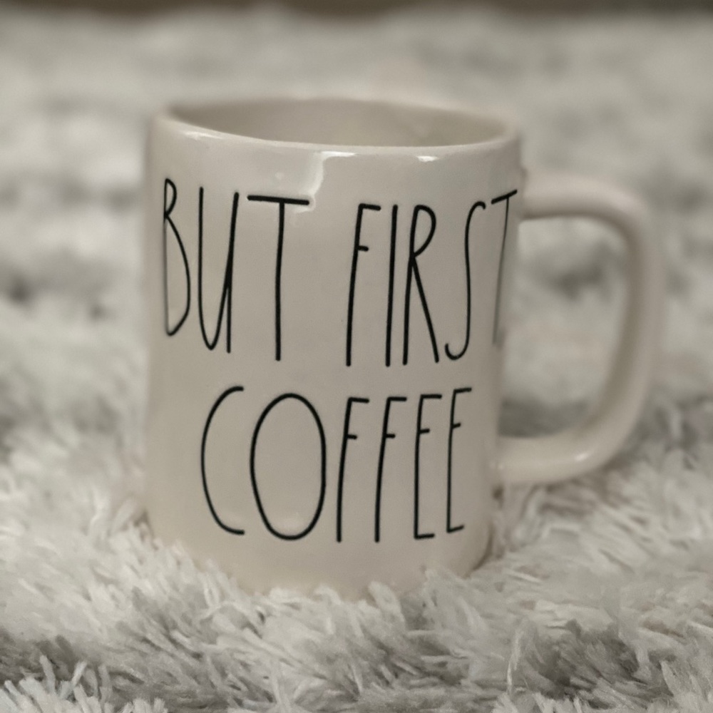 Rae Dunn But First Coffee Mug